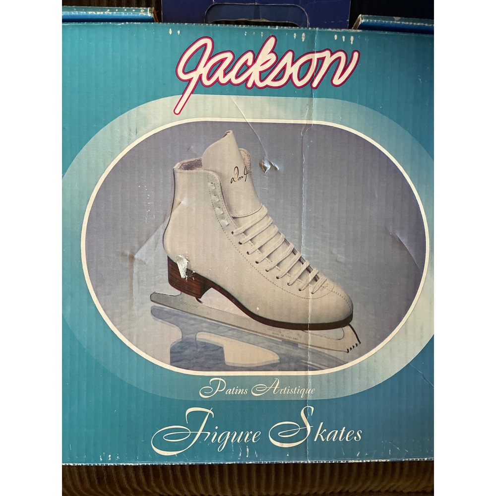 Jackson Free Style Women's Figure Ice Skates Size 6B Made In Canada
